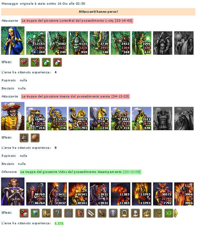 Lorenthal(WarLords) vs Vidoc(ResidentEvil)